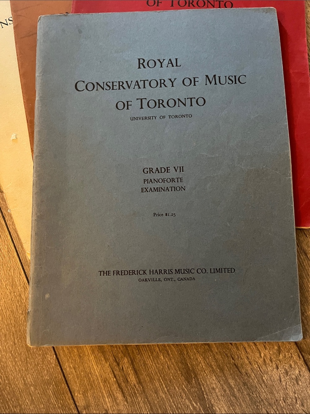 Royal Conservatory of Music of Toronto Pianoforte Examination Booklets set of 7 - Picture 8 of 12